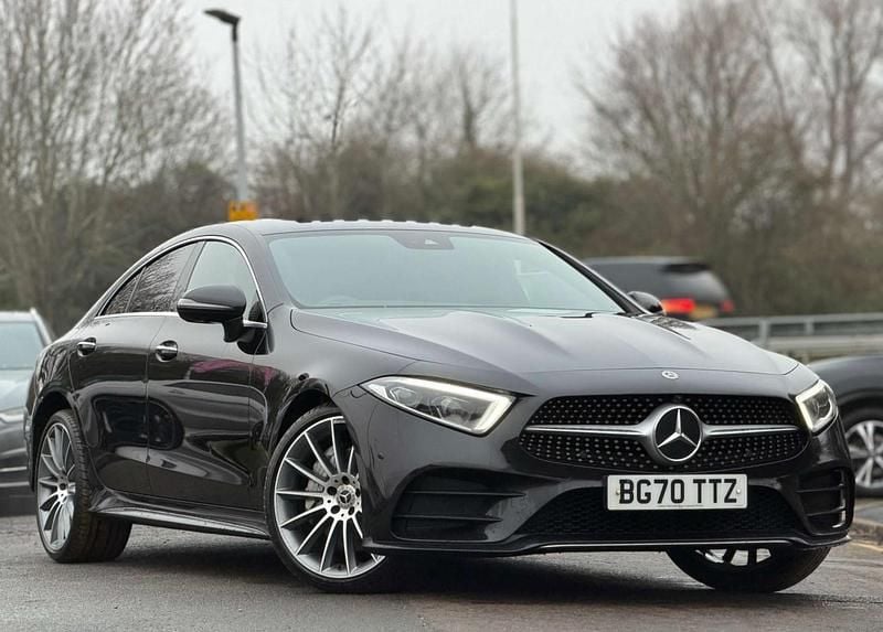 Black Used 2020 Mercedes CLS300 AMG Line Premium Plus Coupe | £22,490 - Image 1/4