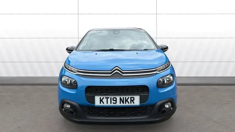 Begagnad Citroën C3 Flair 110 HK (80 kW) 2019 Blå Halvkombi