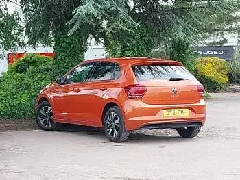 Used VW Polo Match 80 HP (58 kW) 2021 Orange Hatchback