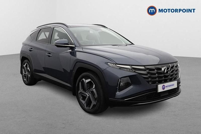 Blue Used 2022 Hyundai Tucson Ultimate SUV | £26,299 (Fair price) - Image 1/4