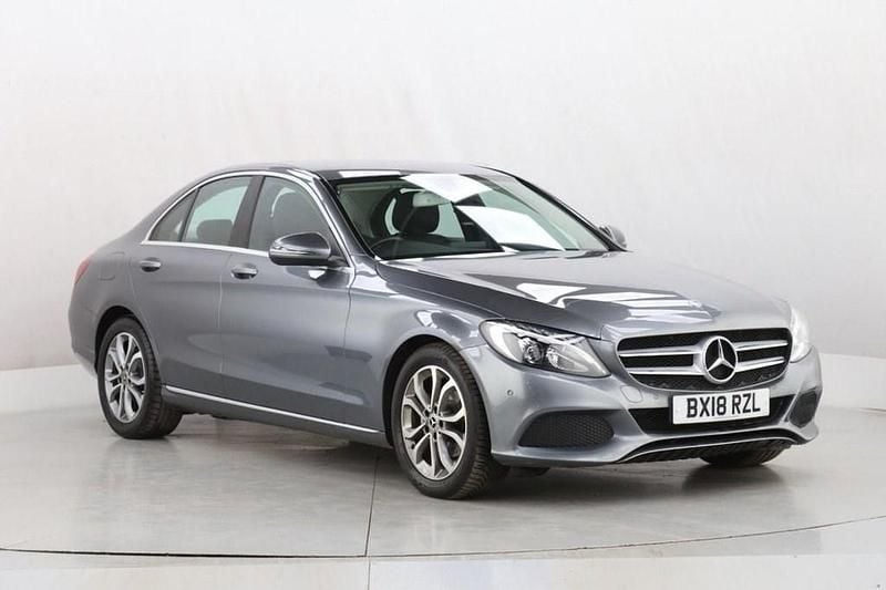 Used Mercedes C200 136 HP (100 kW) 2018 Grey Sedan