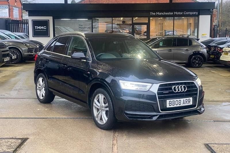 Black Used 2018 Audi Q3 S-Line SUV | £11,999 (Super price) - Image 1/1