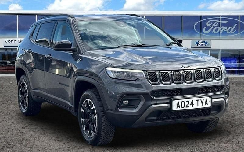 Grey Used 2024 Jeep Compass Trailhawk SUV | £22,495 (Fair price) - Image 1/4