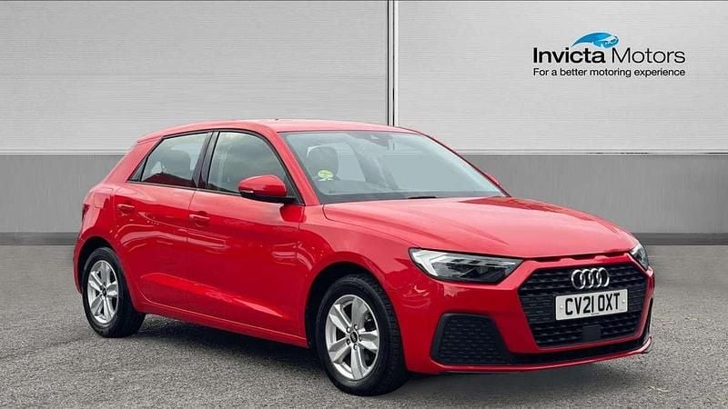 Red Used 2021 Audi A1 Design Hatchback | £14,500 (Good price) - Image 1/4
