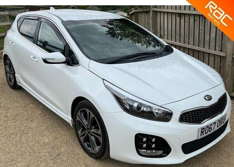 White Used 2018 Kia Ceed GT-Line Hatchback | £8,795 (Good price) - Image 1/3
