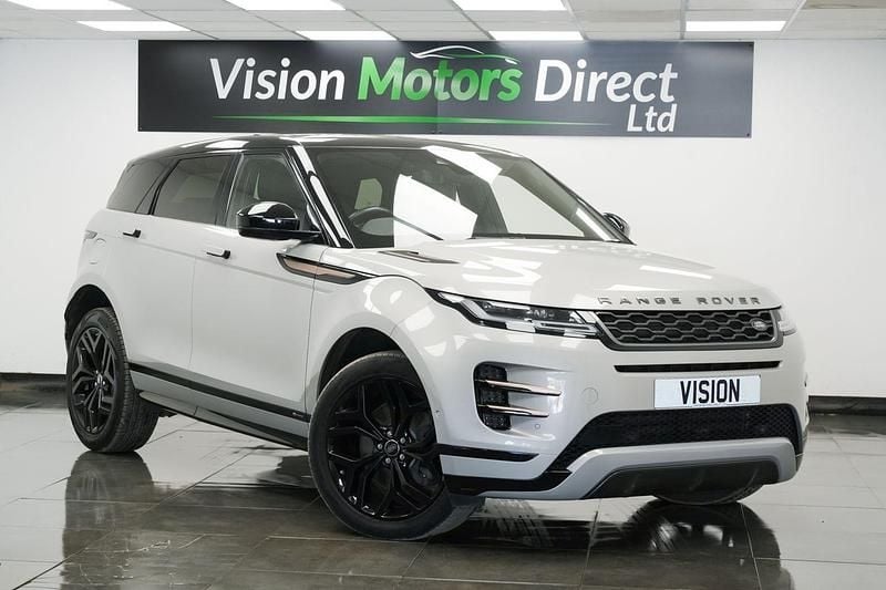 Silver Used 2019 Land Rover Range Rover evoque HSE Dynamic Estate | £20,000 (Fair price) - Image 1/3