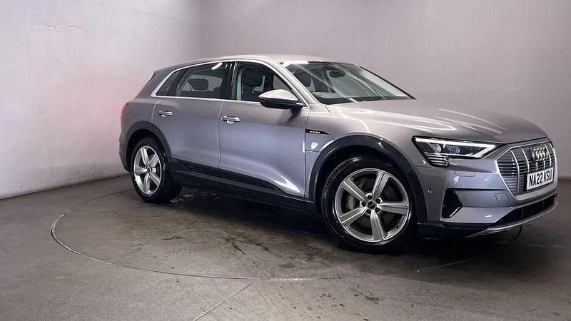 Grey Used 2022 Audi e-tron Advanced SUV | £19,599 (Super price) - Image 1/4