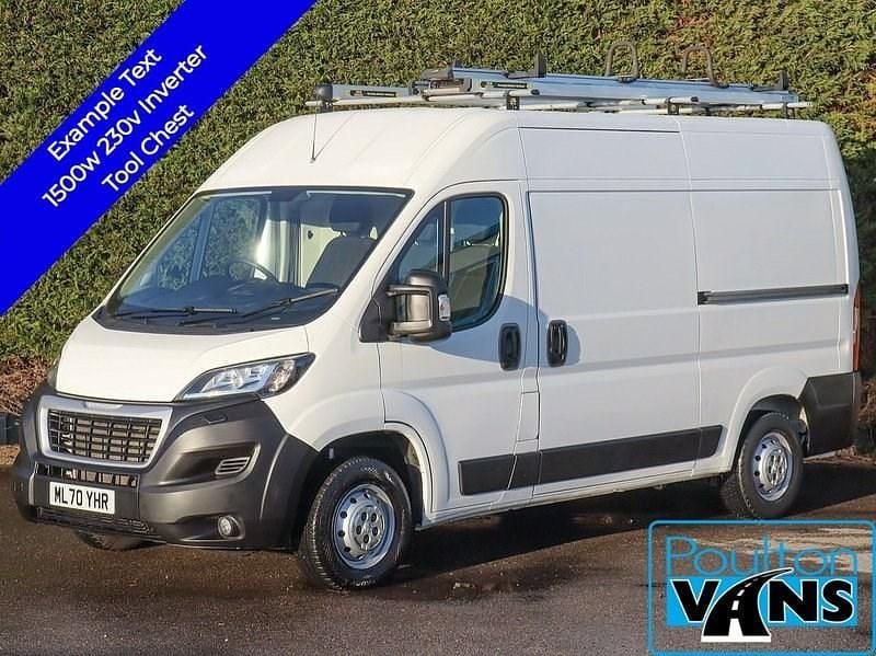 Used Peugeot Boxer 140 HP (102 kW) 2020 White Van