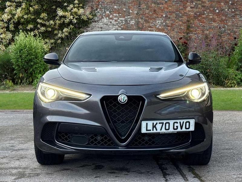Used Alfa Romeo Stelvio Quadrifoglio 503 HP (369 kW) 2020 Grey SUV