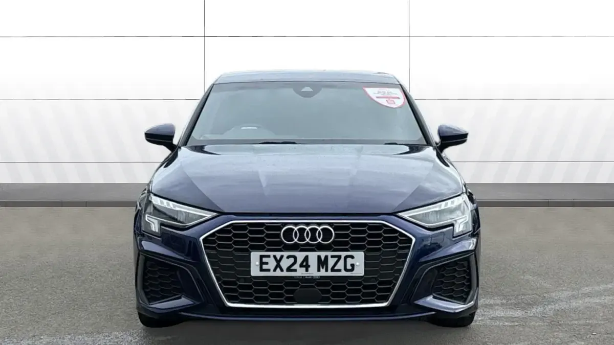 Used Audi A3 S-Line 110 HP (80 kW) 2024 Blue Hatchback