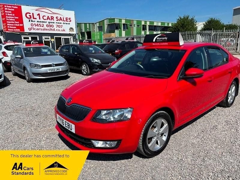 Used Skoda Octavia SE L 150 HP (110 kW) 2016 Red Hatchback