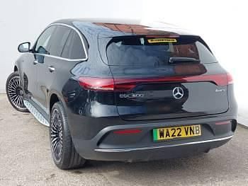 Used Mercedes EQC400 AMG Line Premium 300 kW (408 HP) 2022 Black SUV