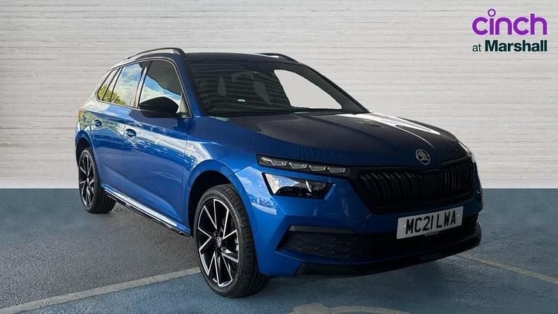 Blue Used 2021 Skoda Kamiq Monte Carlo SUV | £18,092 (Good price) - Image 1/4