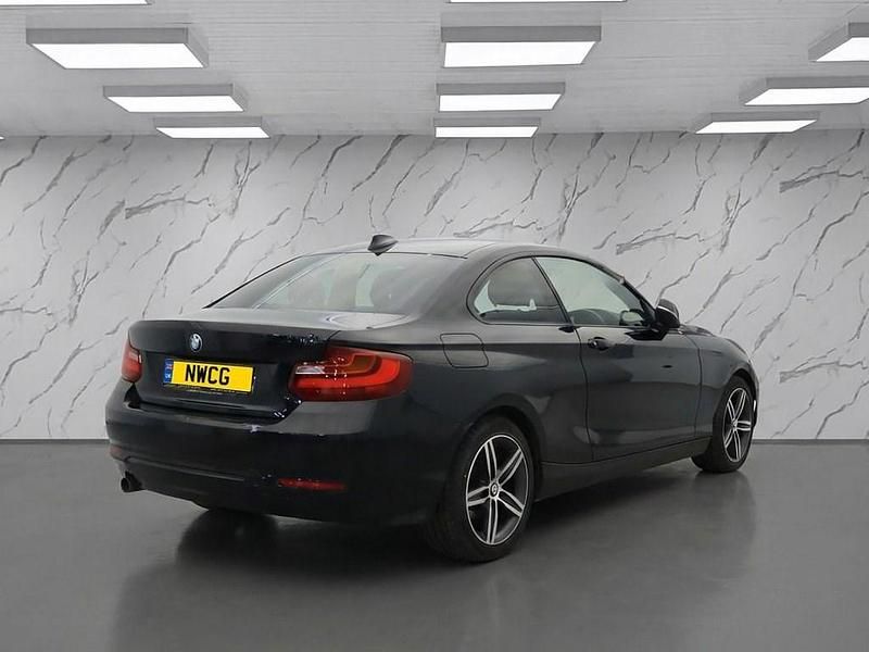 Used BMW 218 Sport Line 143 HP (105 kW) 2015 Black Coupe