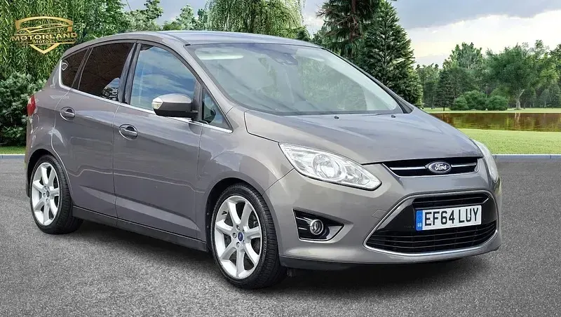 Used Ford C-MAX Titanium 125 HP (91 kW) 2014 Brown MPV