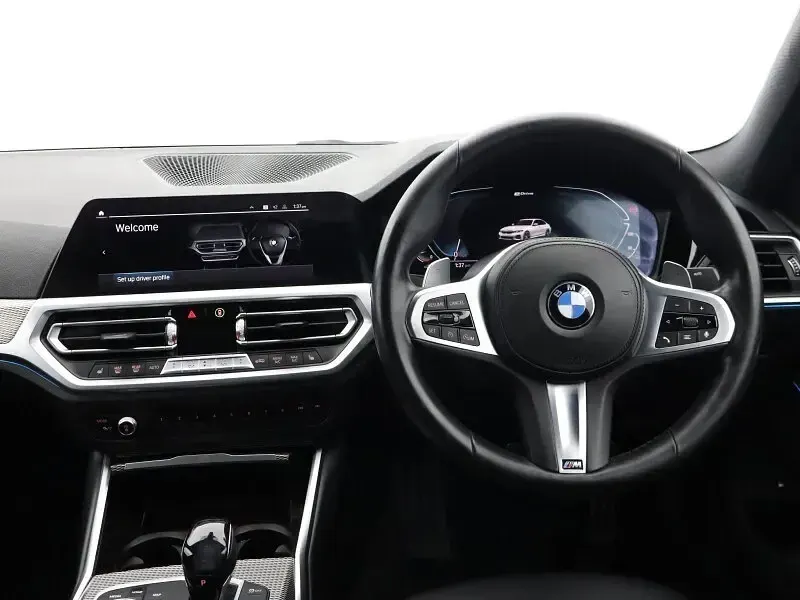 Used BMW 330e M Sport 288 HP (211 kW) 2019 White Sedan