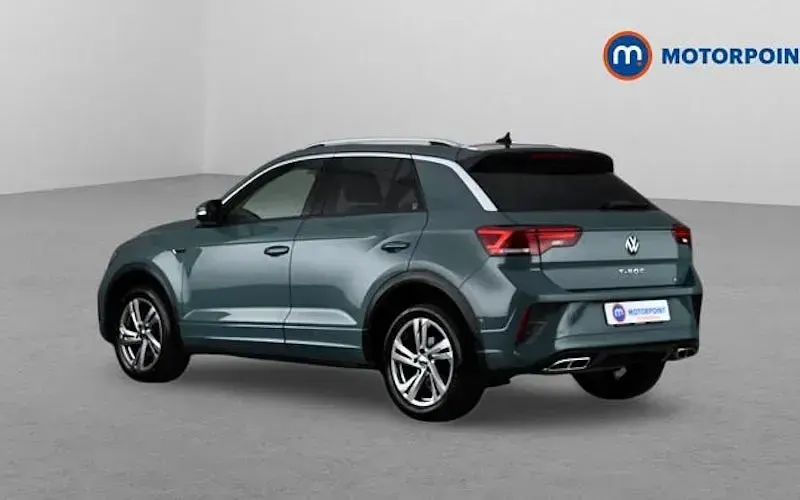 Used VW T-Roc R-line 190 HP (139 kW) 2023 Blue SUV