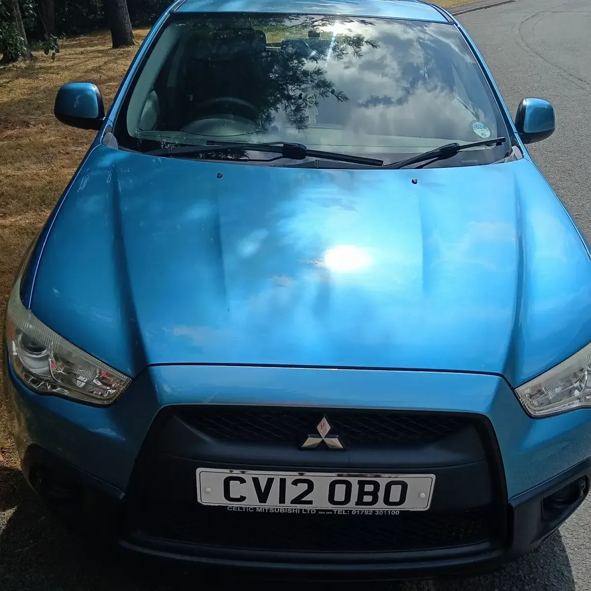 Used Mitsubishi ASX 117 HP (86 kW) 2012 Blue SUV