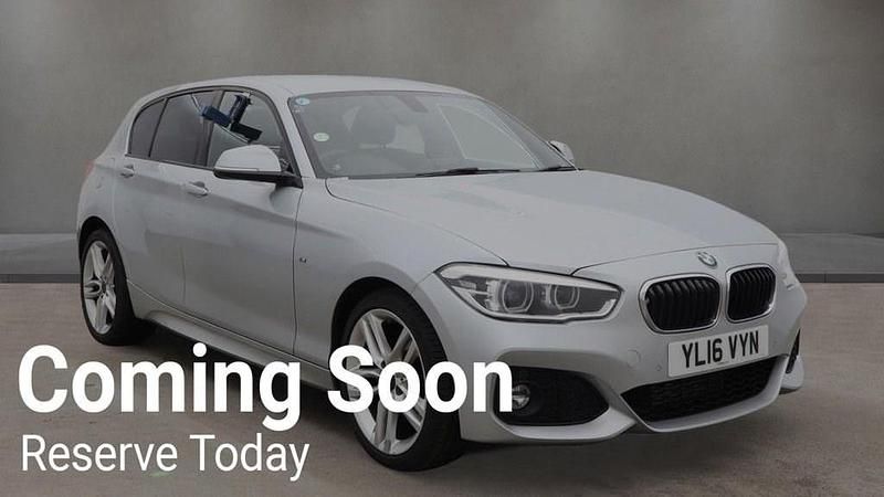 Silver Used 2016 BMW 120 M Sport Hatchback | £9,995 (Fair price) - Image 1/4