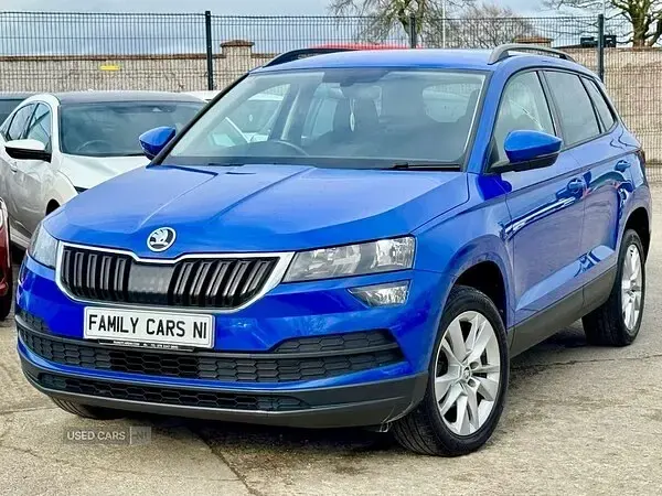 Używany Skoda Karoq SE 2019 Niebieski SUV