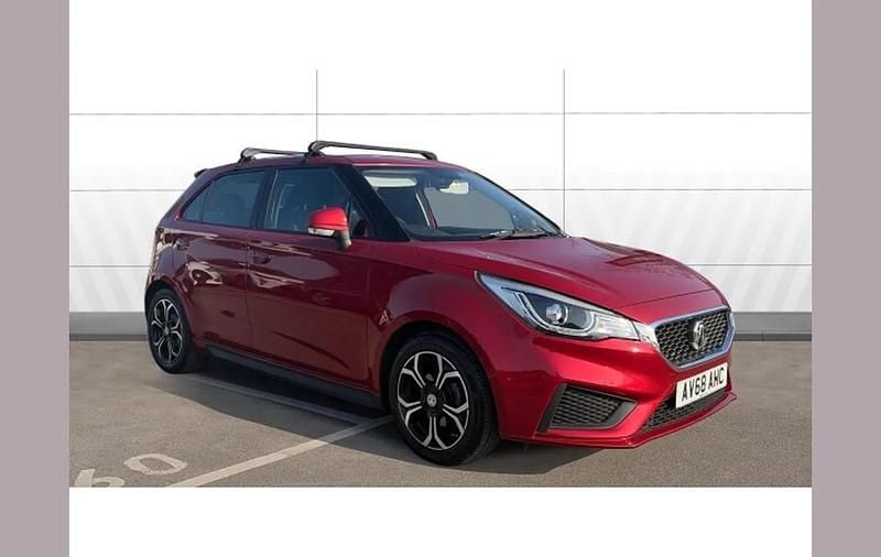 Used MG MG3 Excite 106 HP (77 kW) 2018 Red Hatchback
