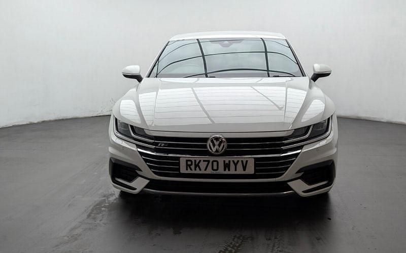 Used VW Arteon R-line 150 HP (110 kW) 2020 White Hatchback