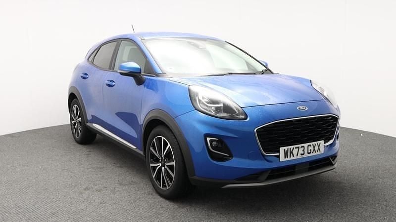 Used Ford Puma Titanium 2023 Blue Hatchback