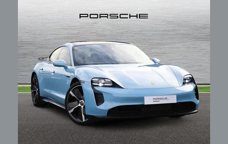 Used Porsche Taycan 419 kW (571 HP) 2020 Blue Sedan