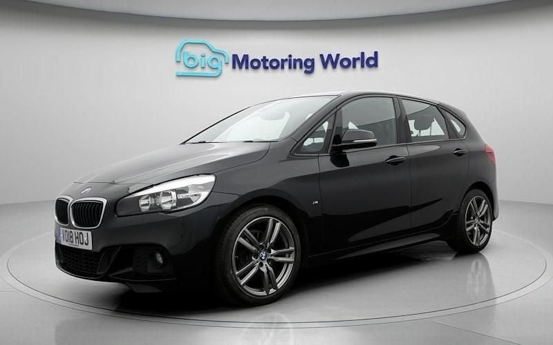 Used BMW 218 136 HP (100 kW) 2017 Black Estate