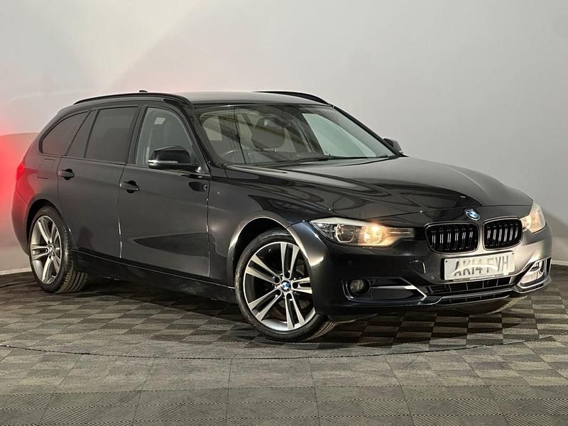 Black Used 2014 BMW 318 Sport Line Estate | £5,795 (Fair price) - Image 1/4