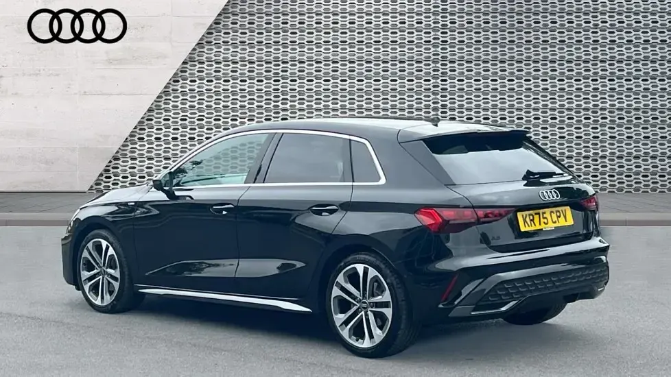 Used Audi A3 S-Line 150 HP (110 kW) 2025 Black