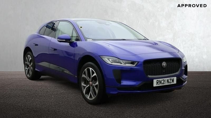 Blue Used 2021 Jaguar I-Pace SUV | £22,650 (Fair price) - Image 1/4