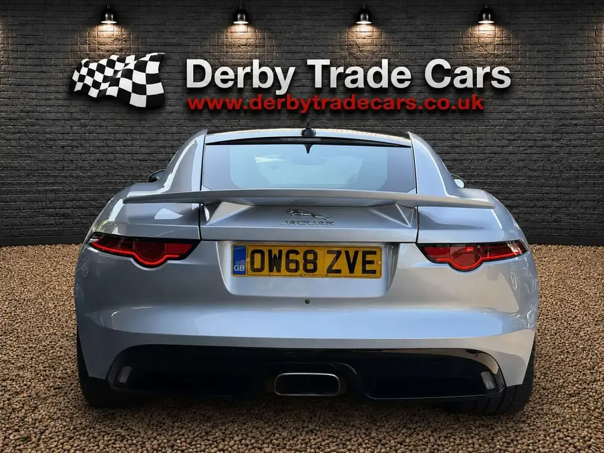 Used Jaguar F-Type R-Dynamic 300 HP (220 kW) 2019 Silver Coupe