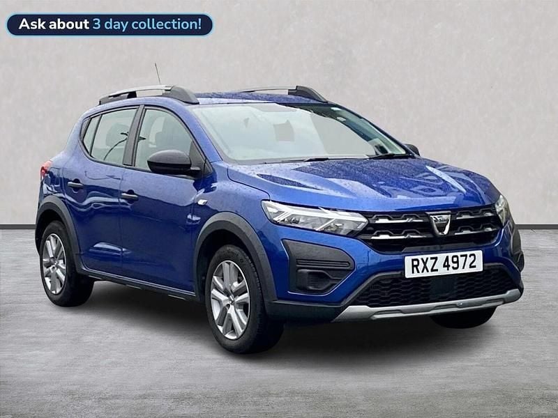 Blue Used 2022 Dacia Sandero Essentiel Hatchback | £9,395 (Good price) - Image 1/4