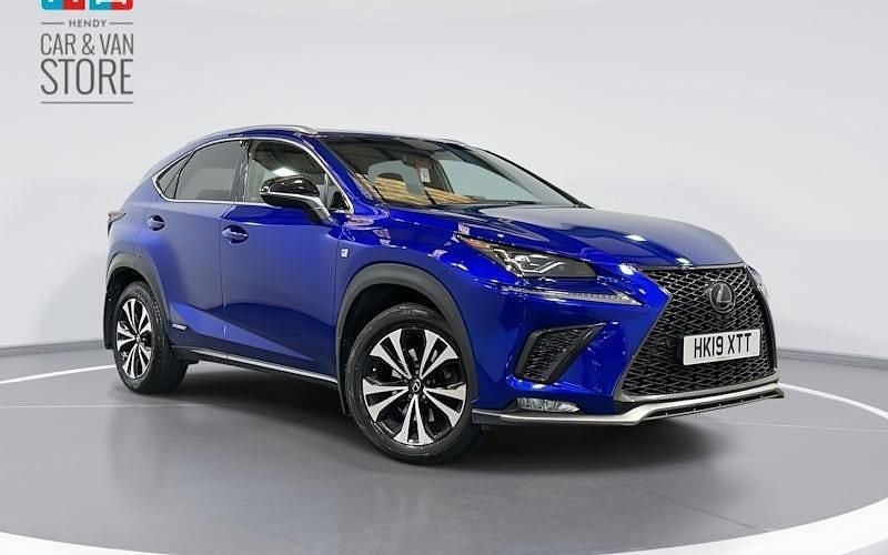 Blue Used 2019 Lexus NX300h Sport Line SUV | £20,999 (Fair price) - Image 1/4