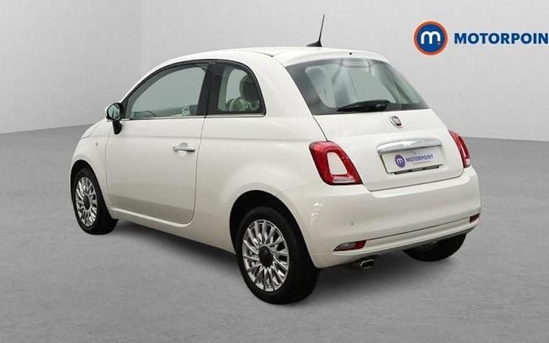 Used Fiat 500 Lounge 69 HP (50 kW) 2019 White Hatchback