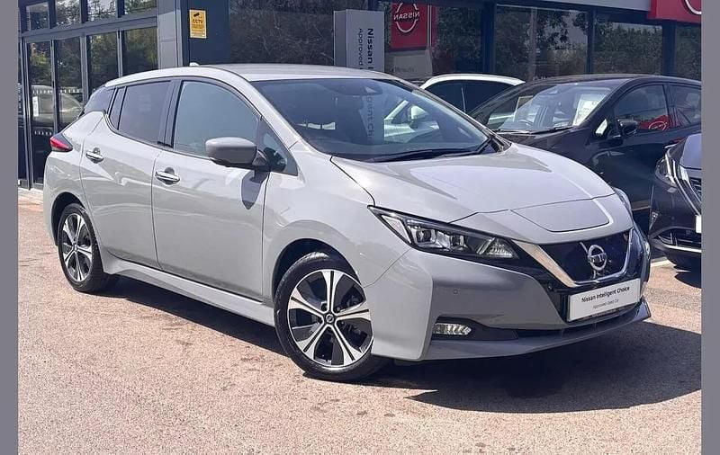 Grey Used 2021 Nissan Leaf Tekna Hatchback | £9,995 (Fair price) - Image 1/4