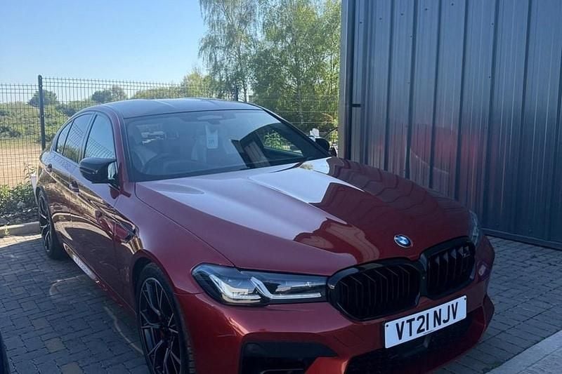 Used BMW M5 Competition Edition 2021 Red Sedan