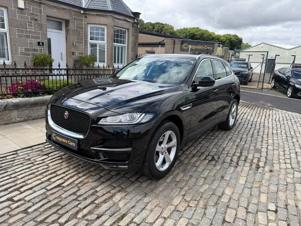Used Jaguar F-Pace Prestige 163 HP (119 kW) 2018 Black SUV