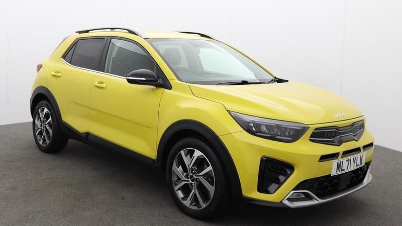 Used Kia Stonic GT-Line 2021 Zest yellow SUV