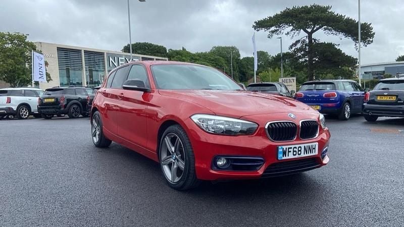 Red Used 2018 BMW 118 Sport Line Hatchback | £12,900 (Good price) - Image 1/4