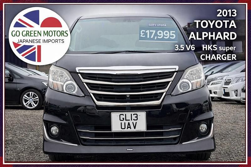Used Toyota Alphard 350 HP (257 kW) 2026 Black MPV