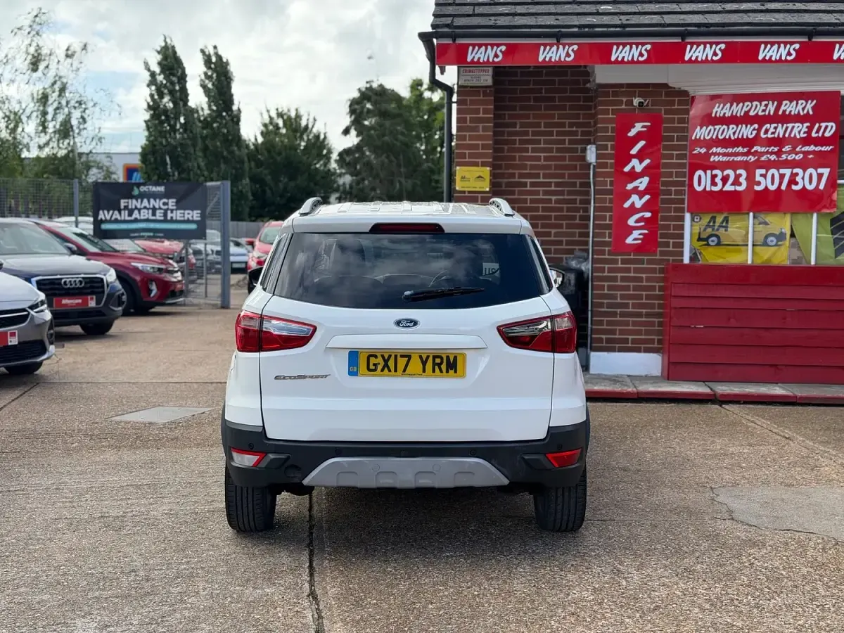 Used Ford Ecosport Titanium 95 HP (69 kW) 2017 White SUV