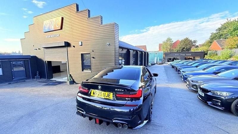 Black Used 2020 BMW 330e M Sport Sedan | £23,991 (A bit pricey) - Image 1/4