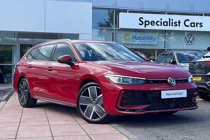 Red Used 2024 VW Passat R-line Estate | £34,795 - Image 1/1