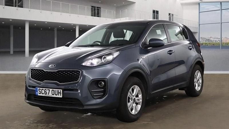 Used Kia Sportage 130 HP (95 kW) 2018 Blue SUV