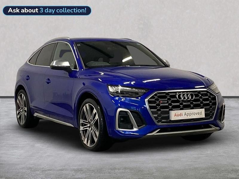 Blue Used 2022 Audi SQ5 Comfort SUV | £40,789 (Fair price) - Image 1/4