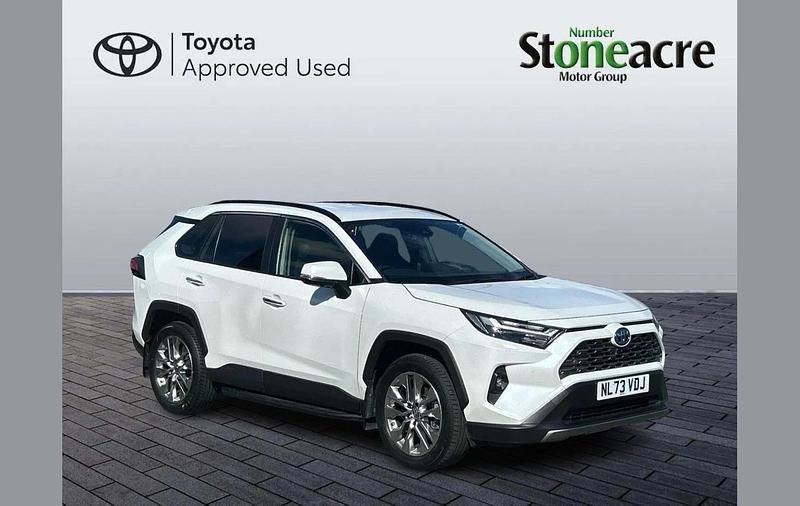 Used Toyota RAV4 Hybrid 214 HP (157 kW) 2023 White SUV
