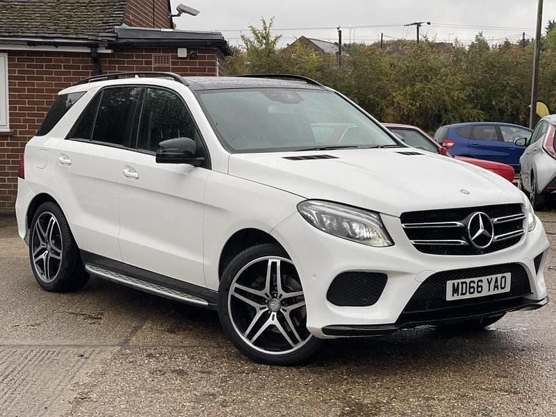 White Used 2017 Mercedes GLE250 AMG line SUV | £14,499 (Super price) - Image 1/4
