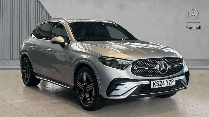 Hightech silver Used 2024 Mercedes GLC300 AMG Line Premium SUV | £45,343 (Good price) - Image 1/4